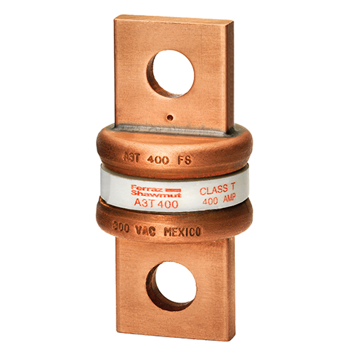 Product image for MERSEN A3T400 FUSE HRCI-T 400A 300V CLASS T FAST ACTING NON TIME DELAY
