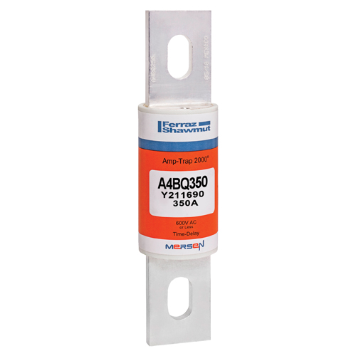 Product image for Fuse A4BQ - Class L - Time-Delay 600VAC 500VDC 350A Blade Amp-Trap 2000®
