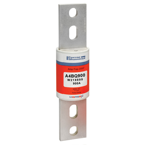 Product image for Fuse A4BQ - Class L - Time-Delay 600VAC 500VDC 900A Blade Amp-Trap 2000®