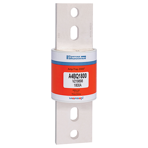 Product image for Fuse A4BQ - Class L - Time-Delay 600VAC 500VDC 1800A Blade Amp-Trap 2000®
