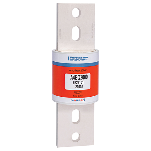 Product image for Fuse A4BQ - Class L - Time-Delay 600VAC 500VDC 2000A Blade Amp-Trap 2000®