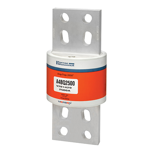 Product image for Fuse A4BQ - Class L - Time-Delay 600VAC 500VDC 2500A Blade Amp-Trap 2000®