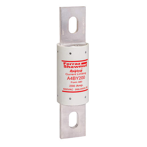 Product image for Fuse A4BY - Class L - Time-Delay 600VAC 300VDC 200A Blade Amp-Trap®