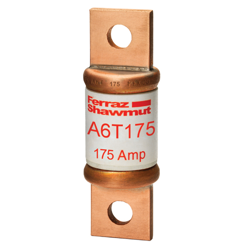 Product image for MERSEN A6T175 FUSE HRC-T 175A 600VAC 300VDC FAST ACTING NON TIME DELAY