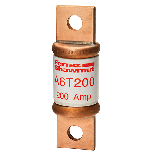Product image for Fuse A6T - Class T - Fast-Acting 600VAC 300VDC 200A Blade Amp-Trap®