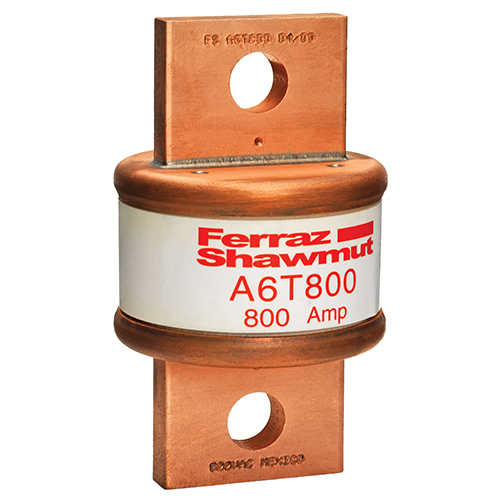 Product image for Fuse A6T - Class T - Fast-Acting 600VAC 300VDC 800A Blade Amp-Trap®