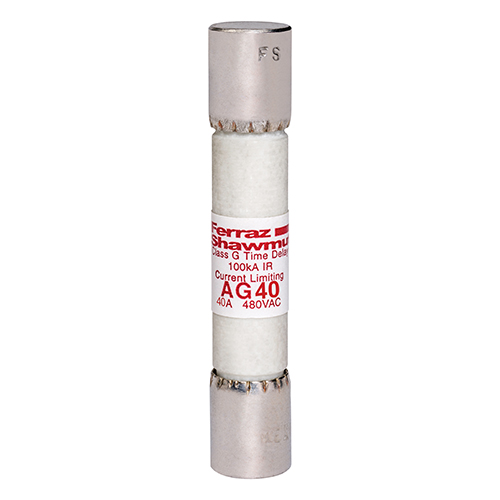 Product image for MERSEN AG40 FUSE MIDG CLASS G 40A 480V 13/32"DIA TIME DELAY MIDGET