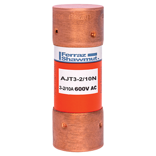 Product image for Fuse AJT - Class J - Time-delay 600VAC 500VDC 3.2A Ferrule Amp-Trap 2000®