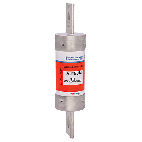 Product image for Fuse AJT - Class J - Time-delay 600VAC 400VDC 90A Blade Amp-Trap 2000®
