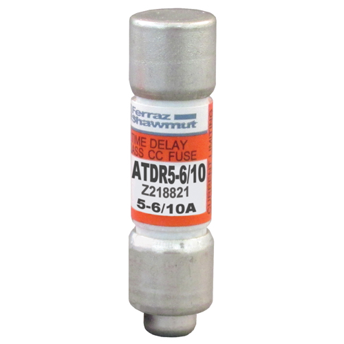 Product image for Fuse ATDR - Class CC - Time-Delay 600VAC 300VDC 5.6A Ferrule Amp-Trap 2000®