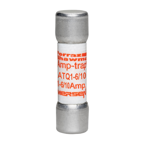 Product image for MERSEN ATQ1-6/10 FUSE MIDGET 1-6/10A 500V 12SEC TIME DELAY 1-1/2"X13/32"