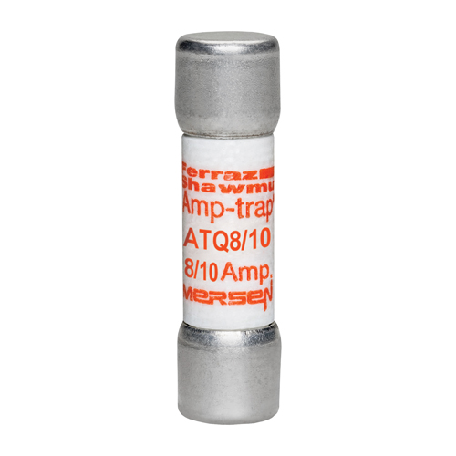 Product image for MERSEN ATQ8/10 FUSE MIDGET 8/10A 500V 12SEC TIME DELAY 1-1/2" X 13/32"