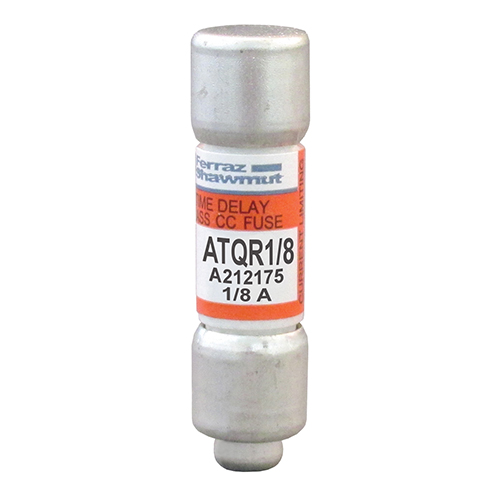 Product image for Fuse ATQR - Class CC - Time-Delay 600VAC 300VDC 125A Ferrule Amp-Trap 2000®