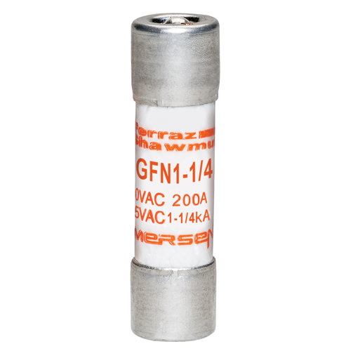 Product image for Fuse GFN - Midget - Time-Delay 250VAC 1.25A Ferrule Visual Indicator
