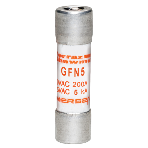 Product image for Fuse GFN - Midget - Time-Delay 250VAC 5A Ferrule Visual Indicator
