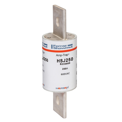Product image for Fuse HSJ - Class J - High-Speed 600VAC 500VDC 250A Blade Amp-Trap®