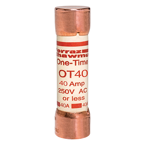Product image for Fuse OT - Class K5 - Fast-Acting 250VAC 250VDC 40A Ferrule Amp-Trap®