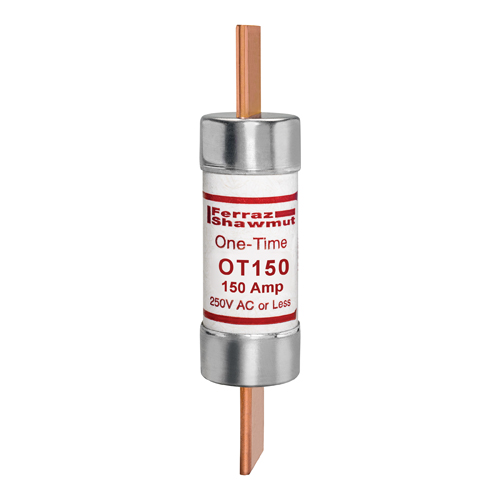 Product image for MERSEN OT150 FUSE SUPER 150A250V CLASS K5 250V ONE TIME FAST ACTING