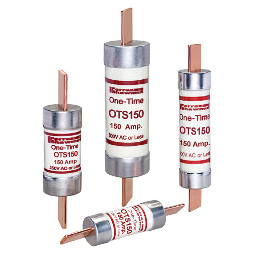 Product image for MERSEN OTS150 FUSE SUPER 150A CLASS K5 600V ONE TIME FAST ACTING