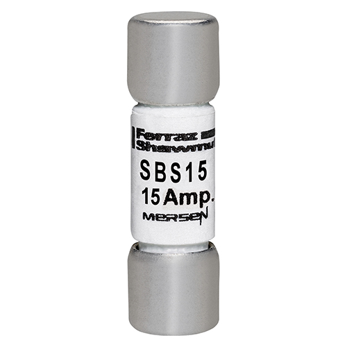 Product image for Fuse SBS - Midget - Fast-Acting 600VAC 15A Ferrule