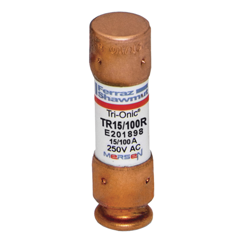 Product image for Fuse TR-R - Class RK5 - Time-Delay 250VAC 250VDC 0.15A Ferrule Tri-Onic®