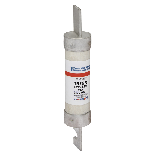 Product image for Fuse TR-R - Class RK5 - Time-Delay 250VAC 250VDC 75A Blade Tri-Onic®