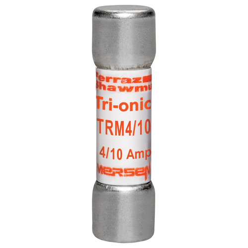 Product image for MERSEN TRM4/10 FUSE MIDGET 4/10A 250V TIME DELAY 10KA 1-1/2" X 13/32"