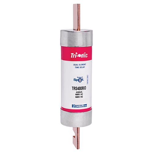 Product image for Fuse TRS-R - Class RK5 - Time-Delay 600VAC 600VDC 400A Blade SmartSpot® Tri-Onic®