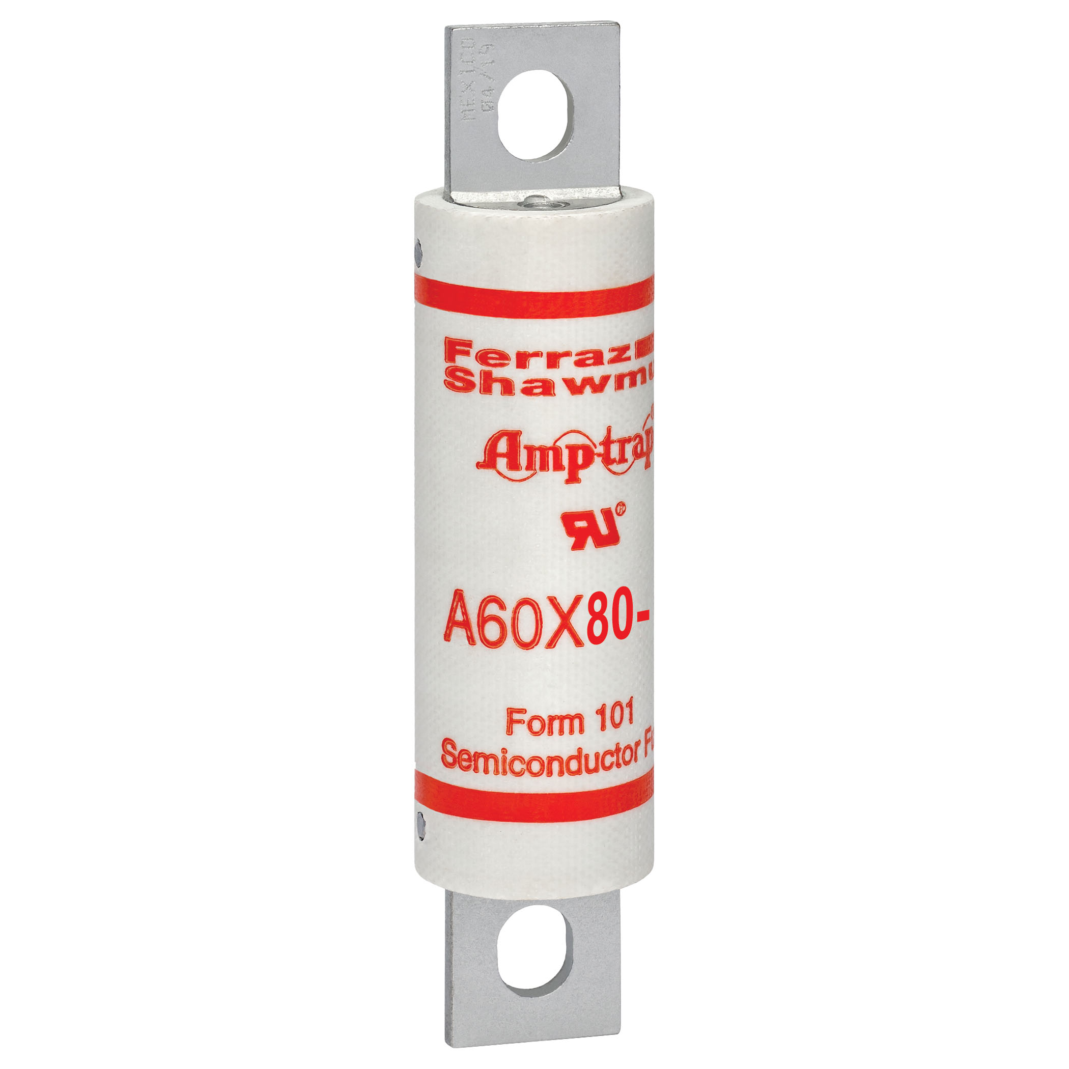 Product image for High Speed Fuse Amp-Trap® A60X 600VAC 80A Bolted Blade