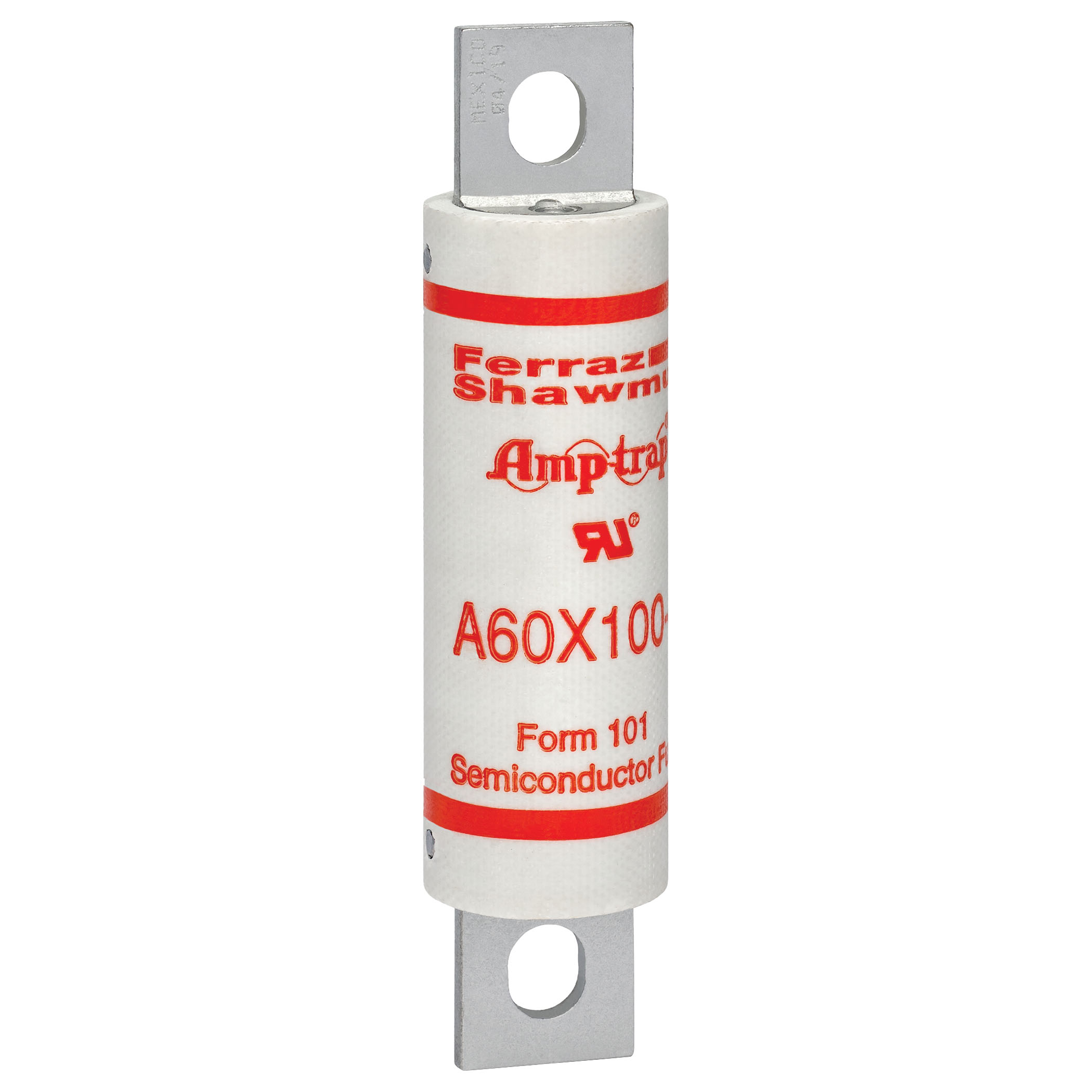 Product image for High Speed Fuse Amp-Trap® A60X 600VAC 100A Bolted Blade