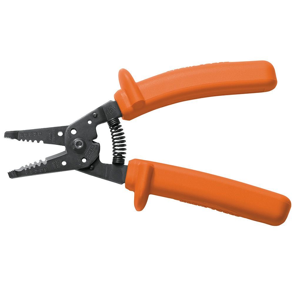 Product image for KLEIN 11055-INS WIRE STRIPPER CUTT INSULATED