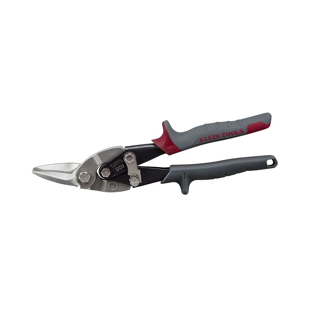 Product image for KLEIN 1200L AVIATION SNIP WITH WIRE CUTTER LEFT