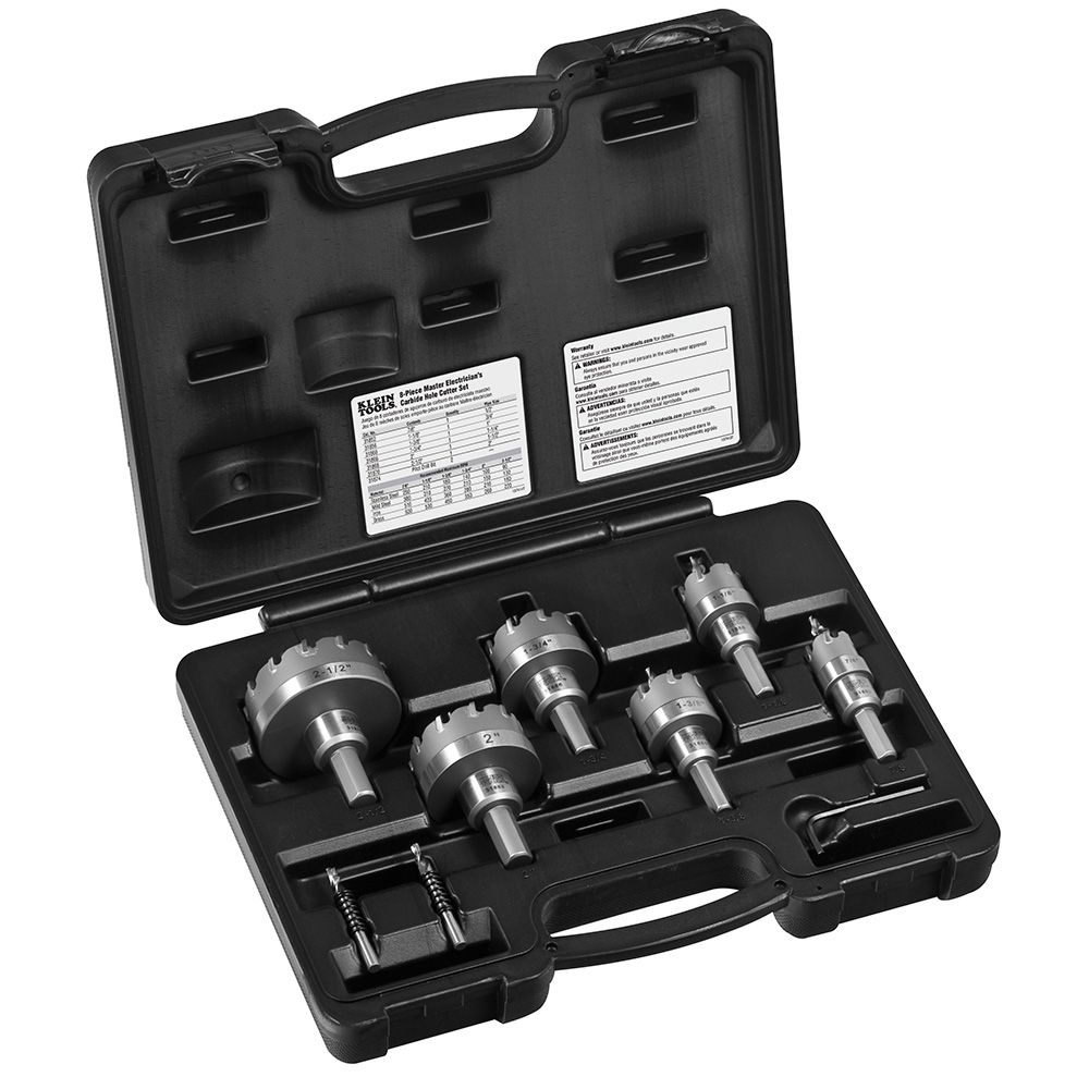 Product image for Kit hole cutter 8piece