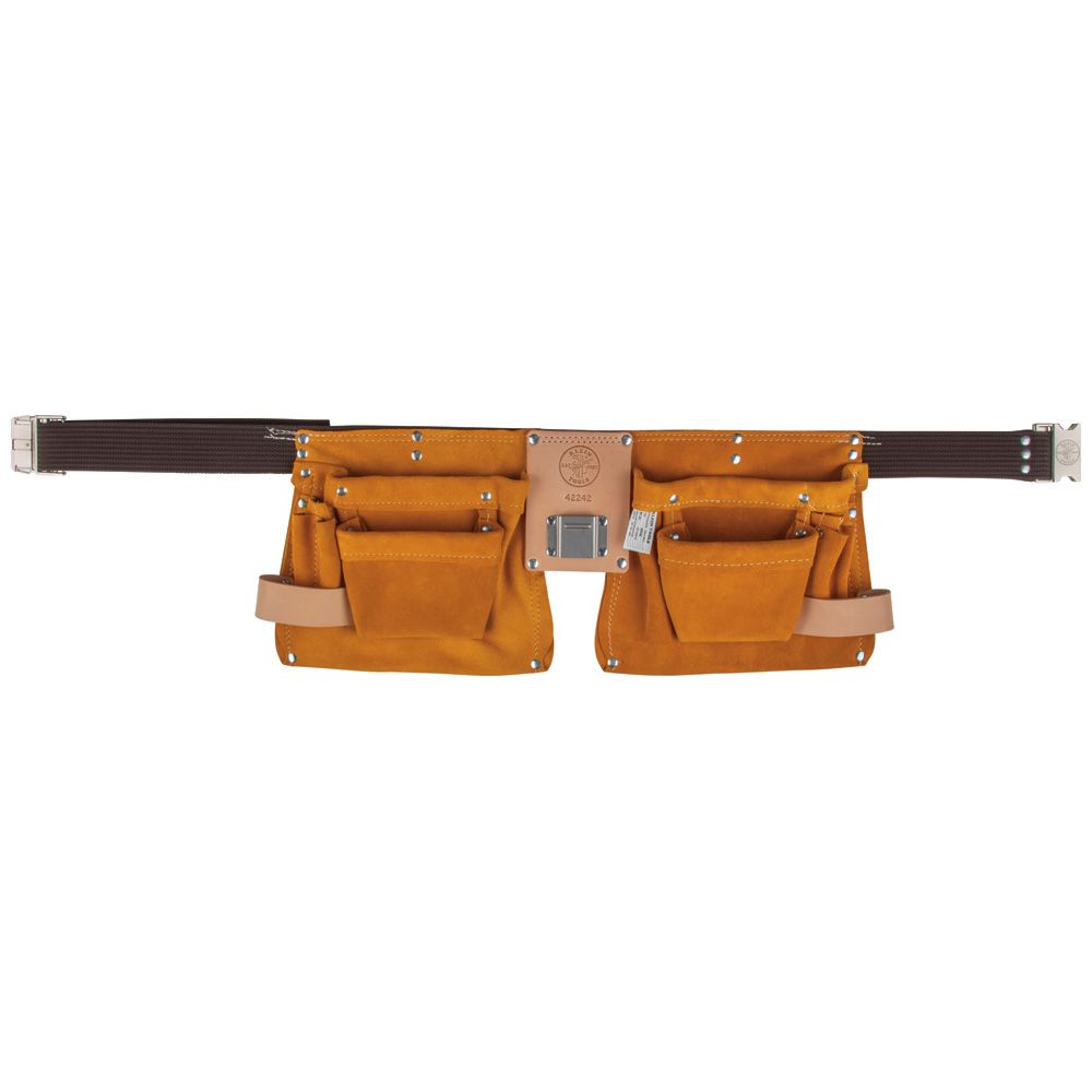 Product image for Apron one piece nail/screw pouch leather