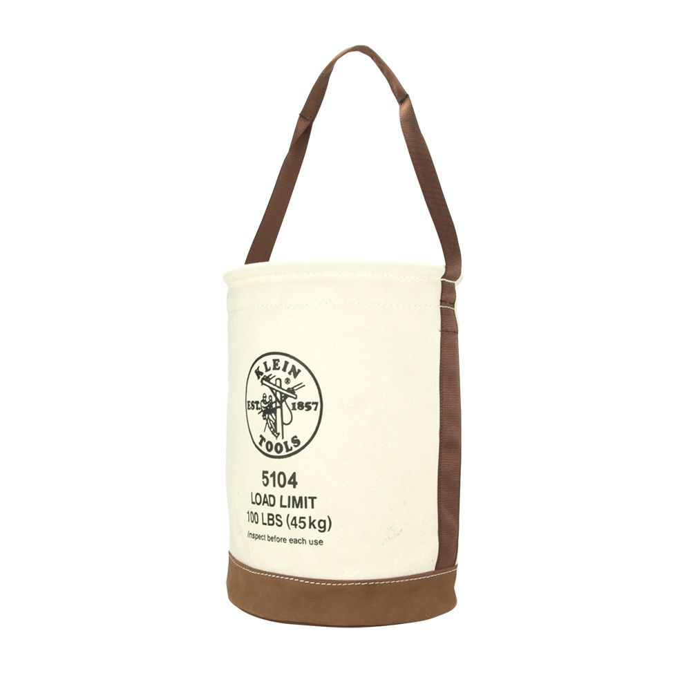Product image for KLEIN 5104 BUCKET #1 CANVAS LEAT