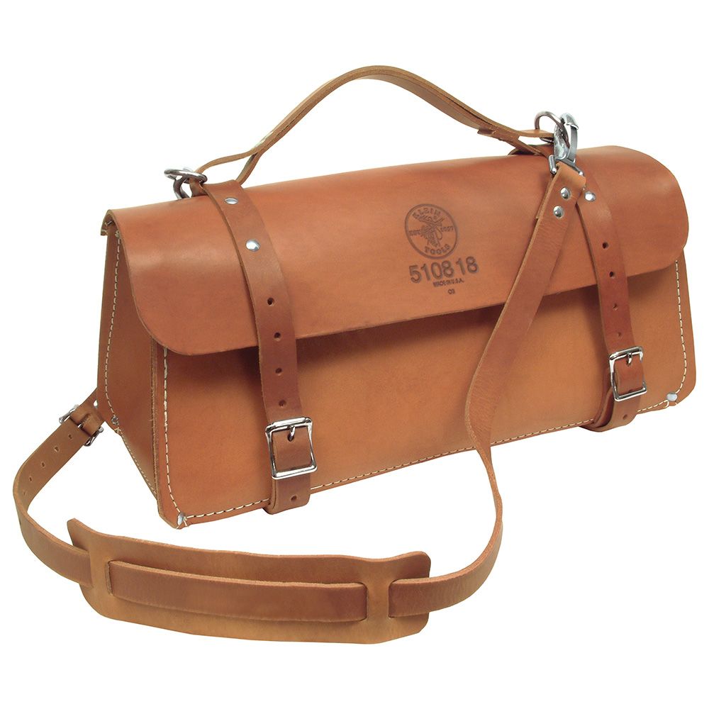 Product image for Bag tool deluxe leather 18x7x8"
