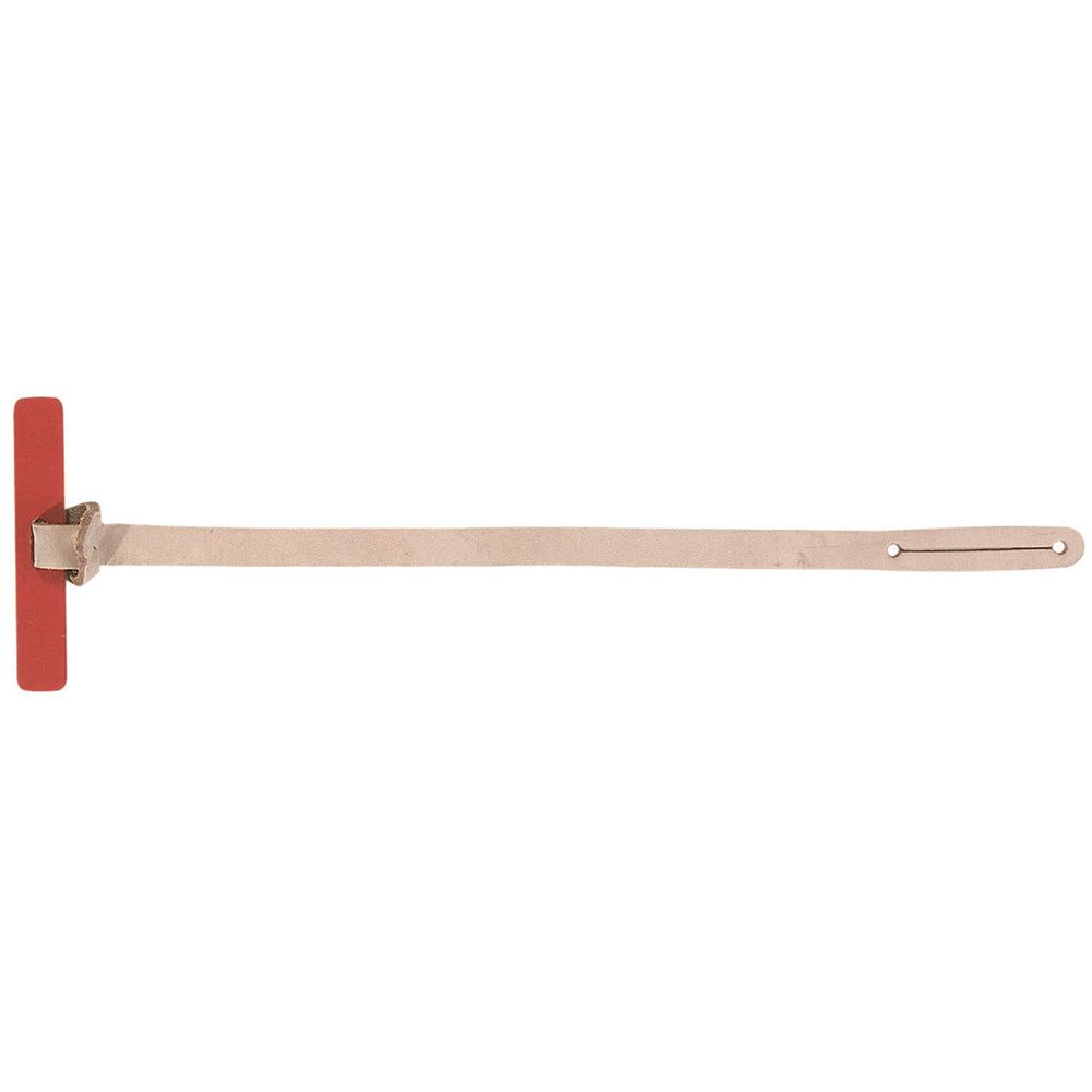 Product image for Strap tape thong leather fiber bar 12in