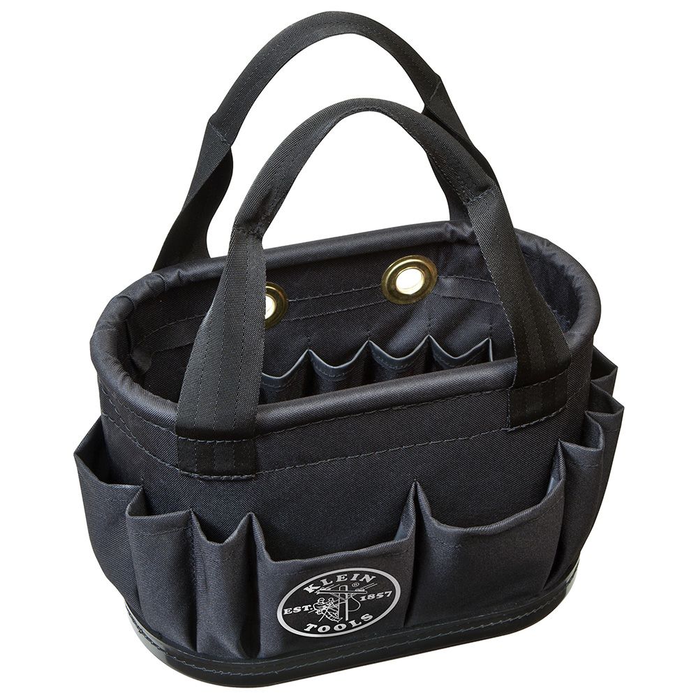 Product image for Bucket aerial hard body 29 pocket black 7x10x14"