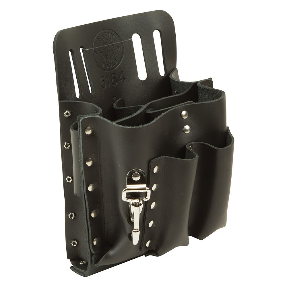 Product image for Tool pouch leather 8 pocket
