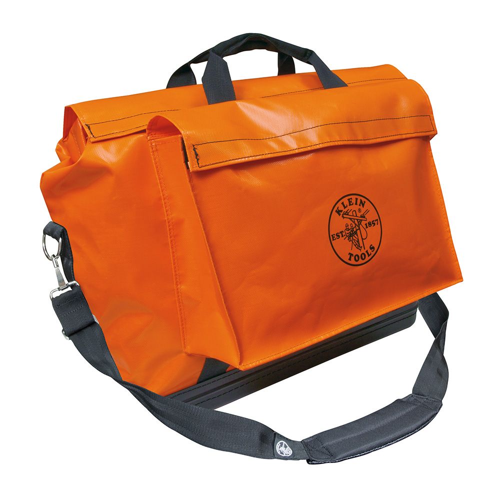 Product image for Bag equipment vinyl orange 10x20x24"