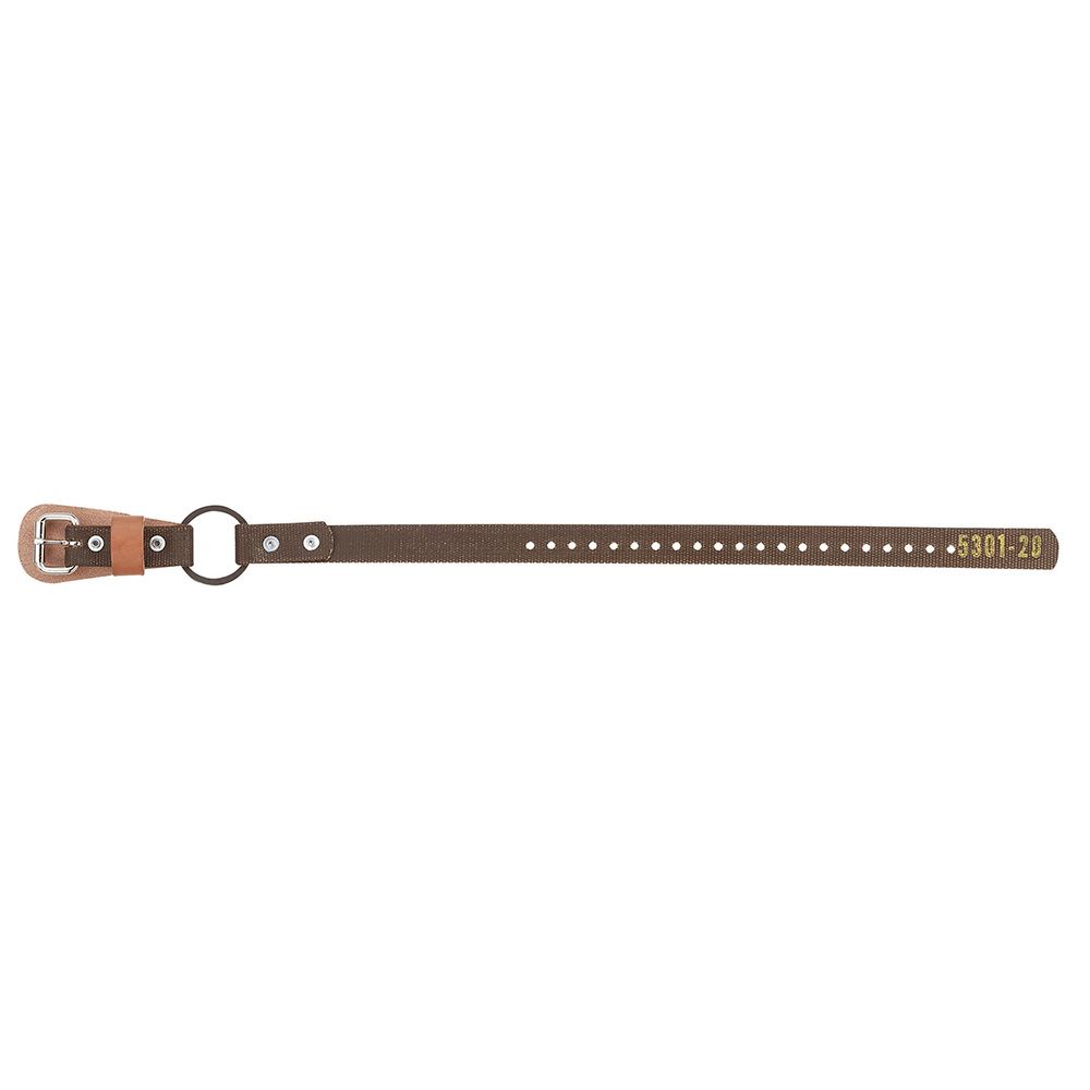 KLEIN 5301-23 STRAP SAFETY CLIMBER ANKLE 1-1/4"X 24" 1PR FOR POLE AND TREE CLIMBING NYLON