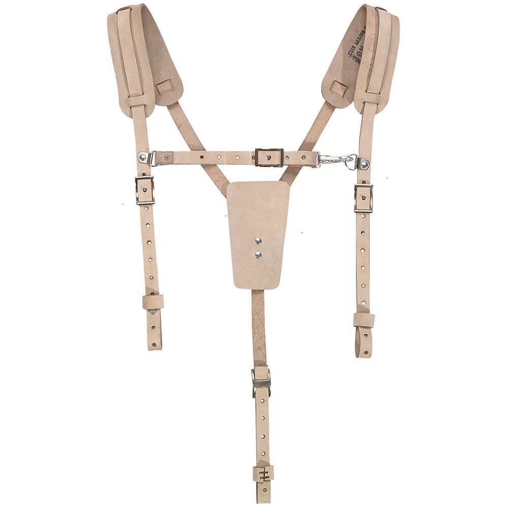 Leather tool belt suspenders hotsell