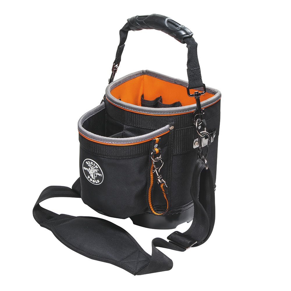 Product image for KLEIN 55419-SP14 POUCH TOOL SHOULDER TRADESMAN PRO ORGANIZER 14 POCKETS