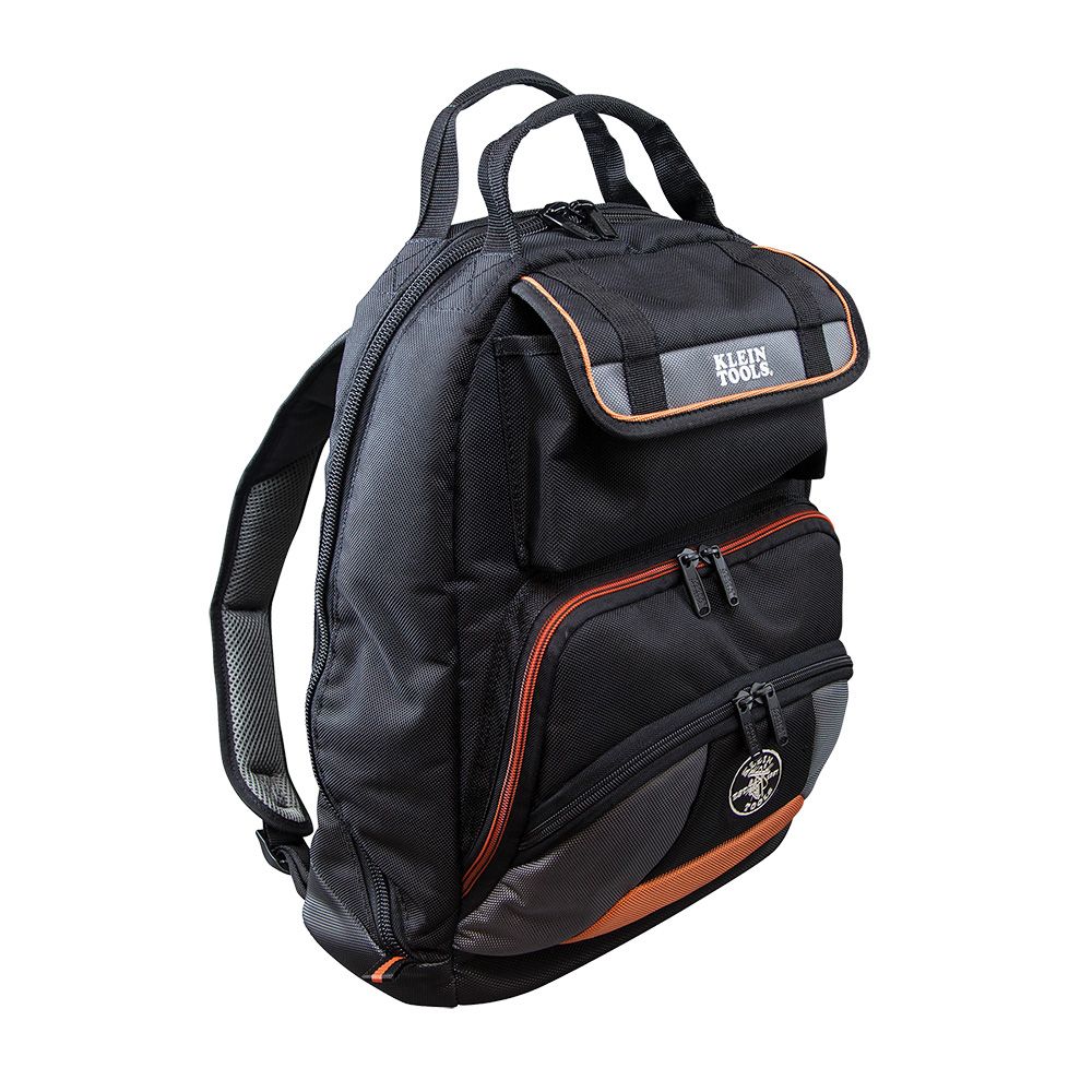 Product image for Tradesman Pro™ Tool Bag Backpack, 35 Pockets, Black, 17.5-Inch