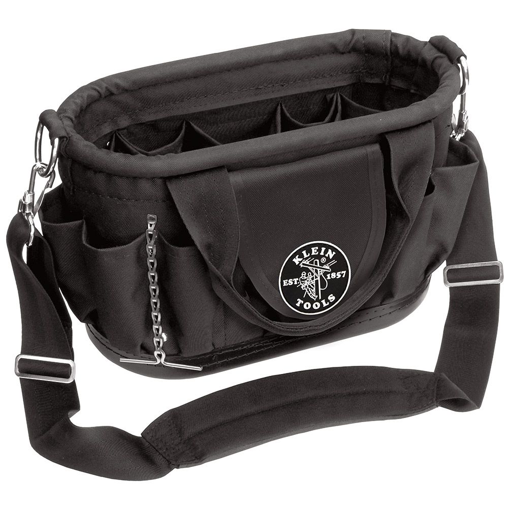 Product image for Bag 17 pockets tool with shoulder strap 15-1/2"