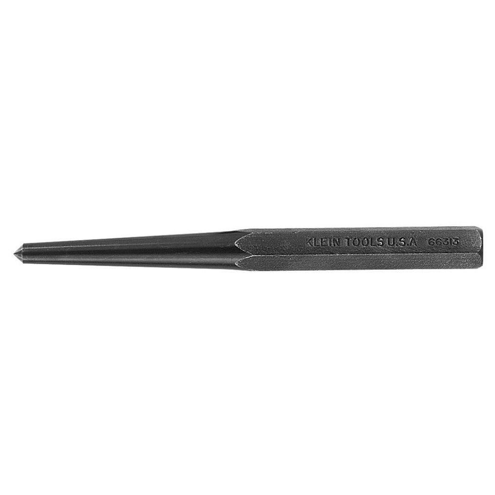 Product image for KLEIN 66313 PUNCH CENTER 1/2" X 6" CARBON STEEL CENTER PUNCH