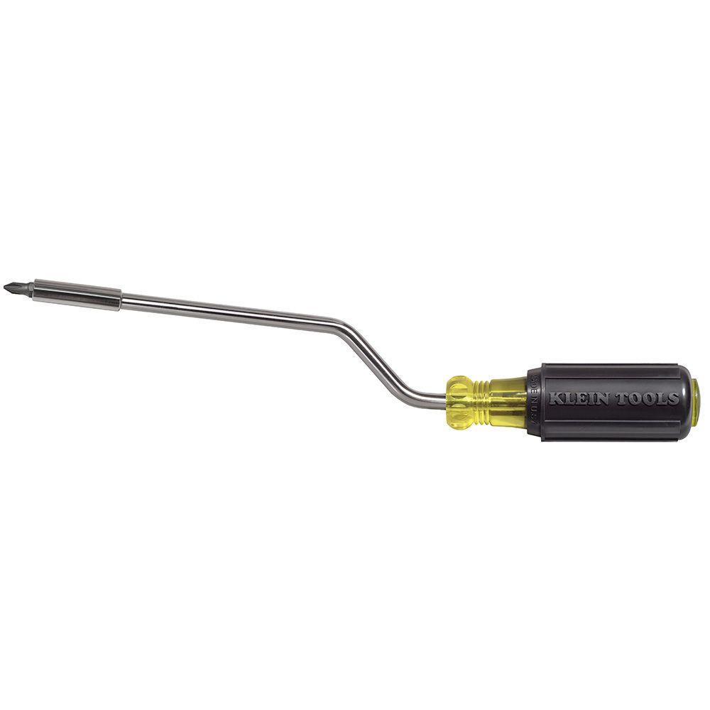 Product image for KLEIN 67100 SCREWDRIVER RAPI-DRIVE 2-1 MULTI BIT PHILLIPS AND SLOTTED