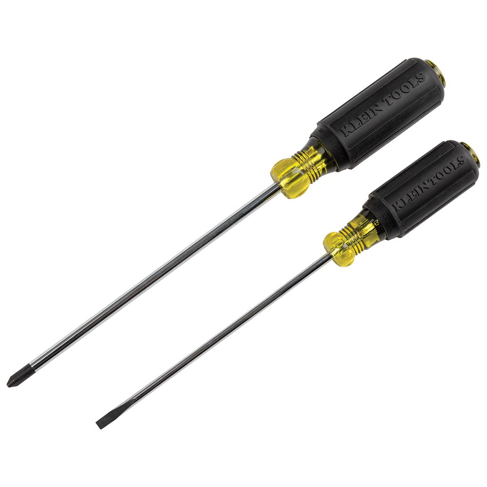 Product image for KLEIN 85742 TOOL SCEWDRIVER 2PC #2 PHILLIPS AND 3/16 SLOTTED