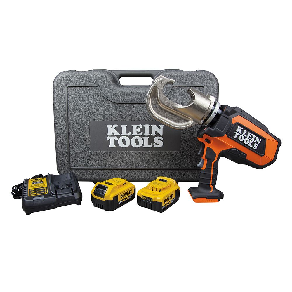 Product image for Battery-Operated 12-Ton Crimper Kit