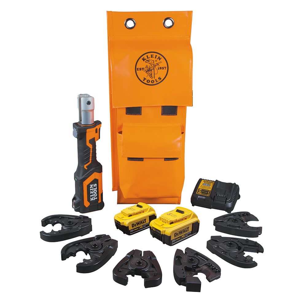 Product image for Battery-Operated Cutter/Crimper Kit, 4 Ah